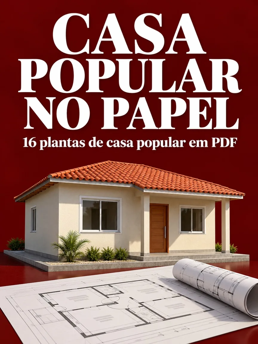 Capa do livro Casa Popular no Papel